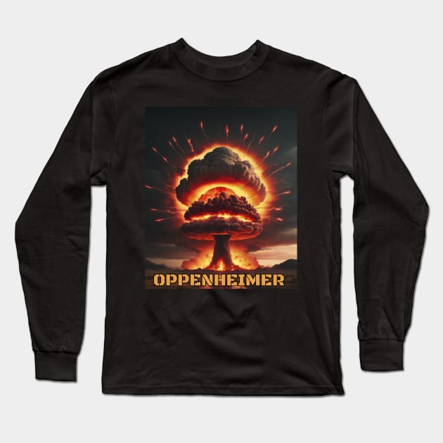 Oppenheimer Long Sleeve T-Shirt by RedwaneShop